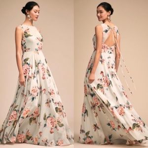 BHLDN Jenny Yoo Elizabeth Chiffon Gown size 4